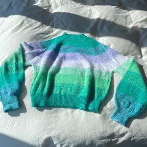 Maje millao striped Sweater size Small